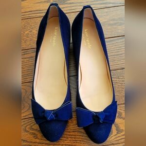 Kate spade block heel pumps